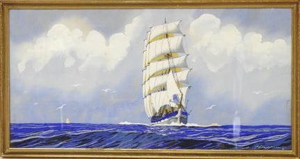Léon HAFFNER (1881-1972, nommé peintre officiel de
