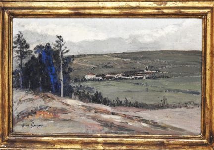 Henri GROSJEAN (1864-1948)
Paysage de Bresse
Huile