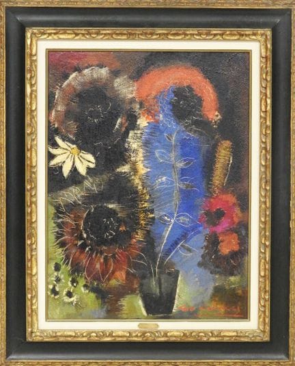 Gio COLUCCI (1892-1974)
Bouquet de fleurs
Huile su