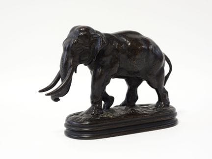 Antoine-Louis BARYE (1796-1875) 
Éléphant de Cochi