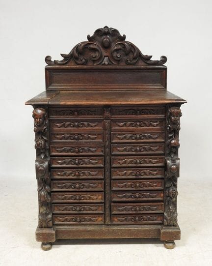 Mueble para medallas o de coleccionista de estilo 