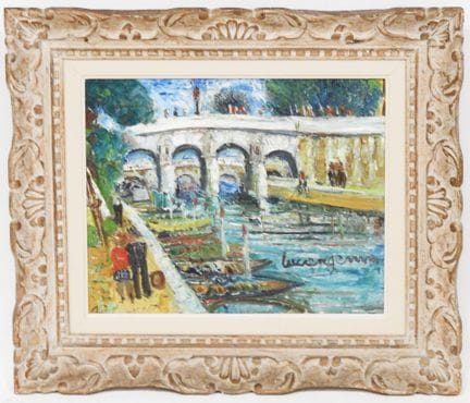 Lucien GENIN (1894-1953)
Ponts sur la Seine à Pari