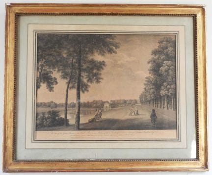 William WOOLLETT, after. View of Carlton House &am