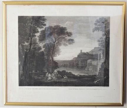 Claude LE LORRAIN, da un'opera di. Scena pastorale