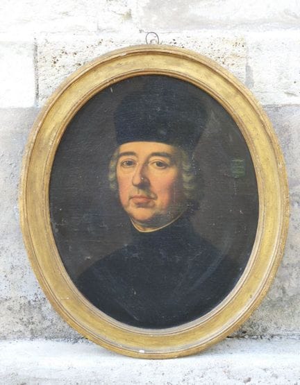 18th-century French school. Portrait of Father Cla