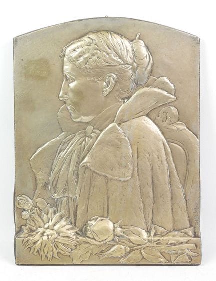 Charles Philippe PILLET (1869-1960). Plaque en bro