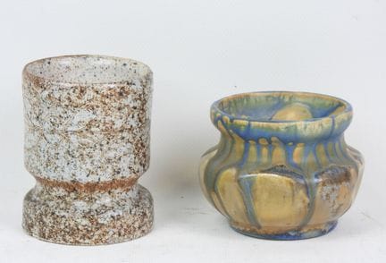 Gilbert METENIER (1876-1957) Vase en grès émaillé 