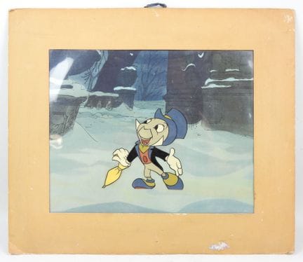 WALT DISNEY. Celuloide pintado que representa a Ji