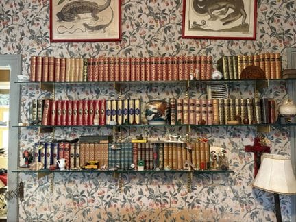 LOTE DE LIBROS con encuadernación moderna, entre l