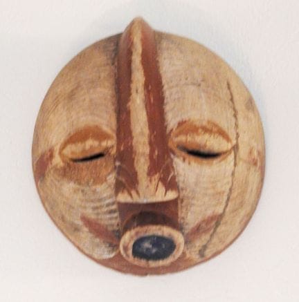 KONGO
Afrikanische Maske vom Typ Kifwege
H.: 24 cm