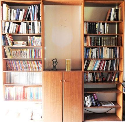 A collection of books consisting mainly of modern 