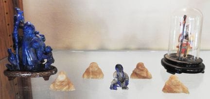 CHINA
Seven miniature figures depicting various ch