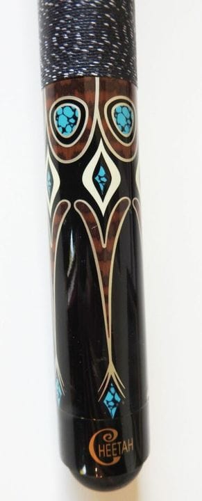 CHEETAH
Pool cue made of wood and lacquered wood.
