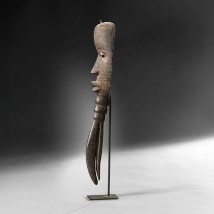 Dan Maou, Ivory Cost - Koma ba mask. Wood with dar