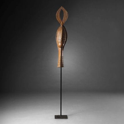 Baga Landuman, Guinea - Helmet mask. Wood. Early X