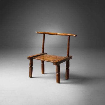 Dan, Cote d'Ivoire - Chaise en bois. Début du XXe.