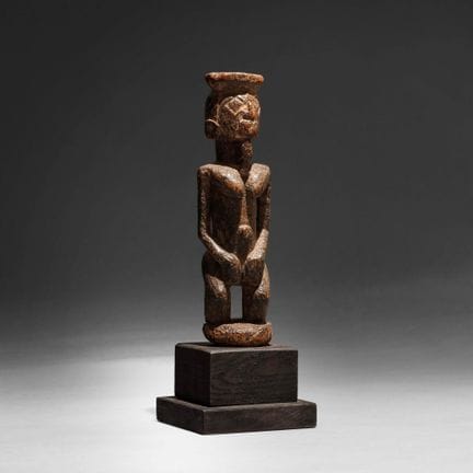 Dogon, Mali - Figure. Wood. XIX-XX. H. 8,5 in. 
Ex