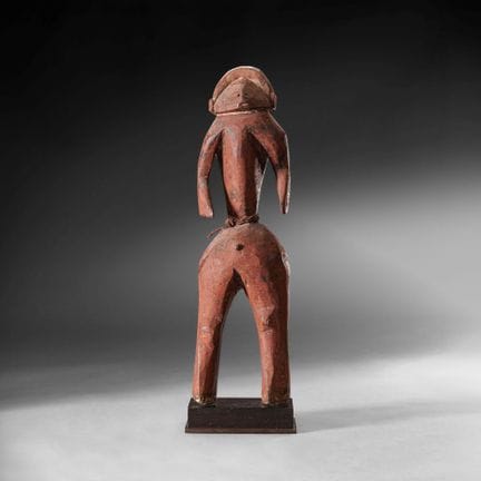 Chamba/ Montol, Nigeria - Mama figure. Wood, natur