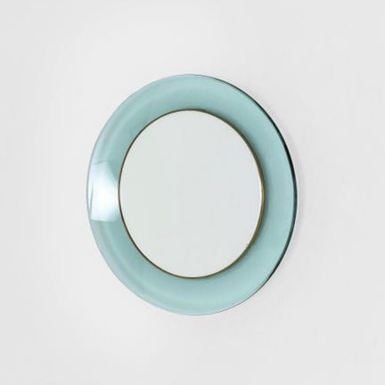 Max Ingrand . Specchio mod. 1669 Cornice in crista