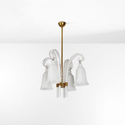 Paolo Venini . Lampada a sospensione mod. 5509A Fo