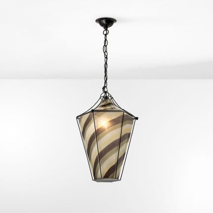 Venini . Lampada a sospensione Struttura in metall