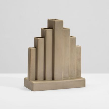 Ettore Sottsass . Vaso mod. Yantra Y18 Terracotta 