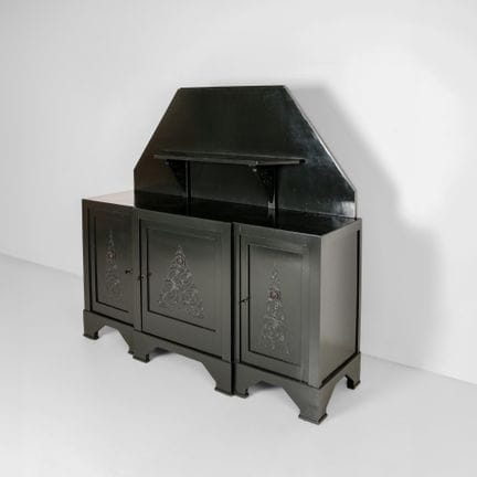 Gino Maggioni . Mobile buffet Struttura in legno l