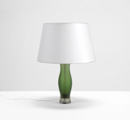 Paolo Venini . Lampada da tavolo Struttura in vetr