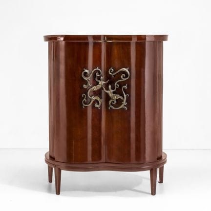 Osvaldo Borsani, Lucio Fontana . Mobile bar mod. 6