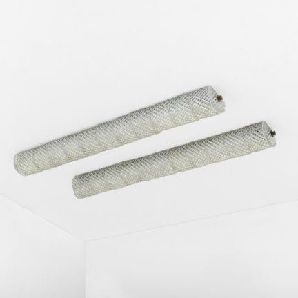 Carlo Scarpa . Due grandi lampade da parete o a pl