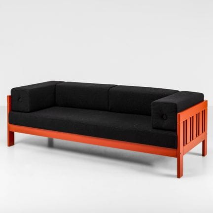 Ettore Sottsass. Canapé modèle « Califfo ». Struct