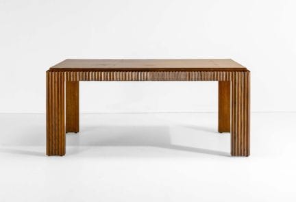 Gio Ponti . Grande tavolo Struttura e piano in leg