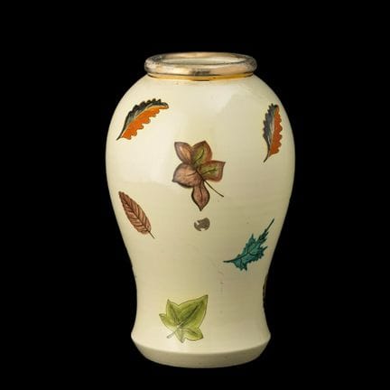 . Pucci, Umbertide, vers 1947. Vase balustre en cé