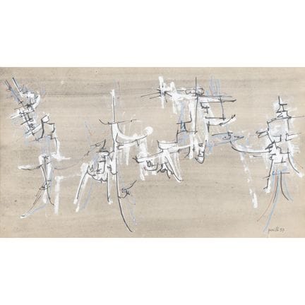 Achille Perilli (Rome 1927 – Orvieto 2021)
"Untitl
