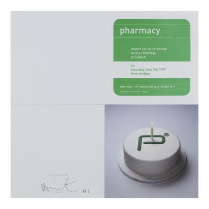 Damien Hirst (Bristol, 1965)
"Pharmacy - Invitatio