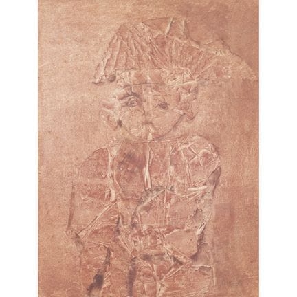 米尔科·巴萨尔德拉（乌迪内 1910年—剑桥 1969年）
《少女》
1962年，50×37厘米，纸
