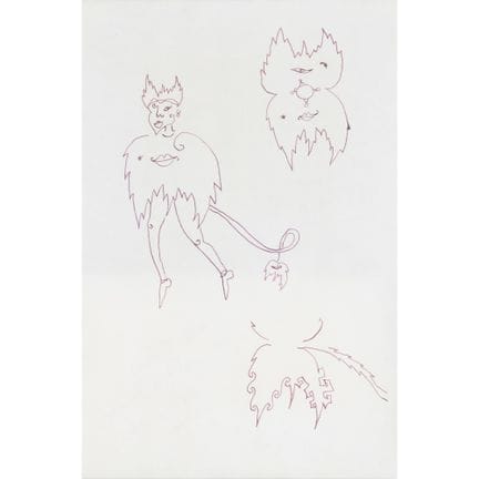 Luigi Ontani (Vergata, 1943)
"Untitled"
1988, 30x2