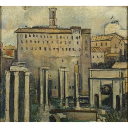 Luigi Surdi (Naples 1897 – Rome 1956)
"View of the