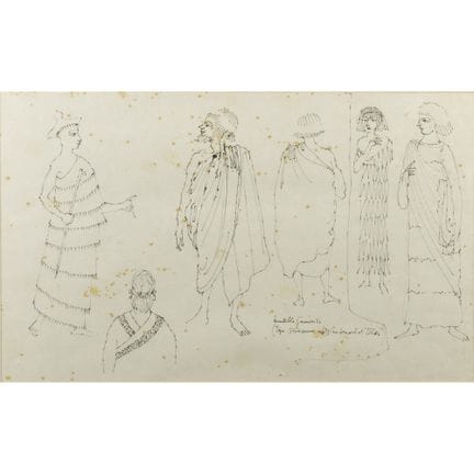 Corrado Cagli (Ancona 1910 – Rome 1976)
"Studies f