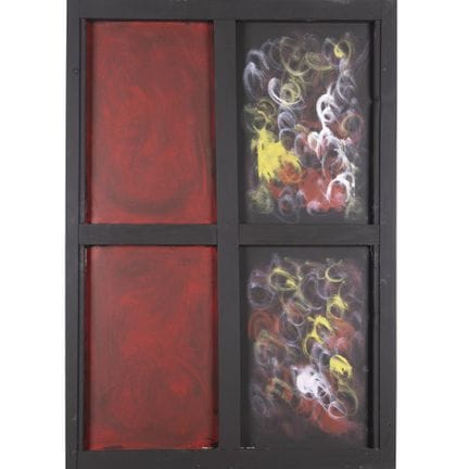 Tano Festa (*) (Rome 1938–1988)
"Window"
1986, 100