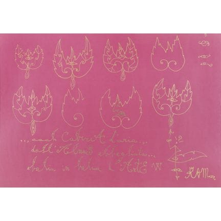 Luigi Ontani (born in Vergata in 1943)
"Untitled"
