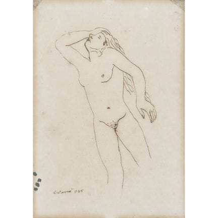 Carlo Carrà (Quargneto 1881 – Milan 1966)
"Female 