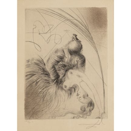 Salvador Dalí (Figueres 1904–1989)
"Femme à la Cha