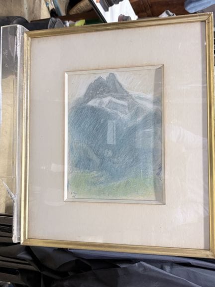 Jean PUY (1876–1960)
Berg bei Sallanches, am Abend