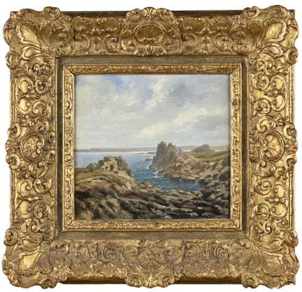 Eugène BERTHELON (1830–1914)
Küste in der Bretagne