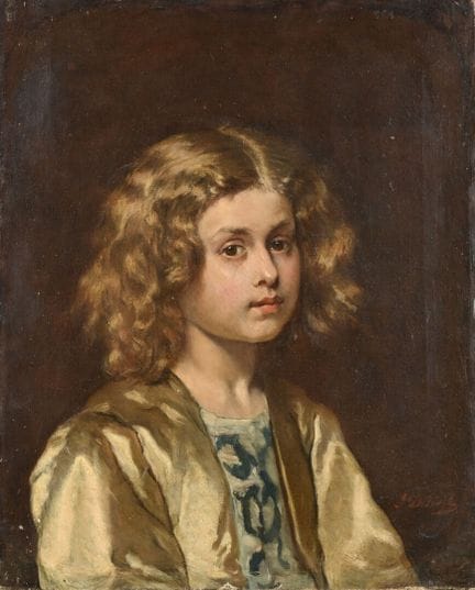 Gustave DE JONGHE (1829–1893)
Porträt eines Jungen