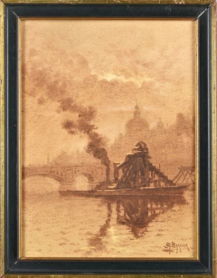 Antoine BARBIER (1859–1948)
Baggerarbeiter an der 