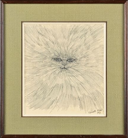COLOMBOTTO ROSSO Enrico (geb. 1925)
Katze
Mit Tint