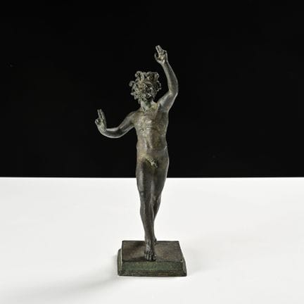 Tanzende Tierfigur
Bronze
Nach einer antiken Bronz