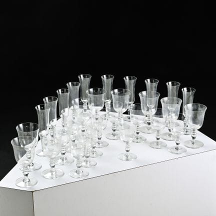 BACCARAT, Modell „Vence“, Kristallglas-Set bestehe